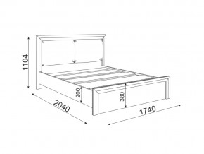 Кровать 1600 с мягкой частью Глэдис М31 в Катав-Ивановске - katav-ivanovsk.magazinmebel.ru | фото - изображение 2