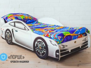Кровать детская машинка Порше в Катав-Ивановске - katav-ivanovsk.magazinmebel.ru | фото