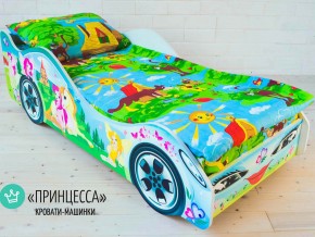 Кровать детская машинка Принцесса в Катав-Ивановске - katav-ivanovsk.magazinmebel.ru | фото
