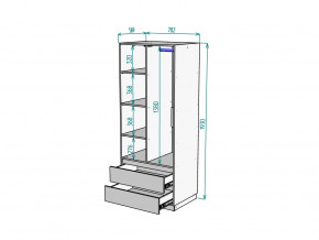 Шкаф Malta light H297 Белый в Катав-Ивановске - katav-ivanovsk.magazinmebel.ru | фото - изображение 2