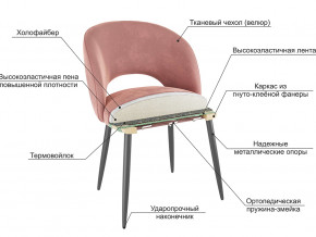 Стул Моли велюр синий в Катав-Ивановске - katav-ivanovsk.magazinmebel.ru | фото - изображение 2